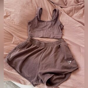 Gymshark Brown Set